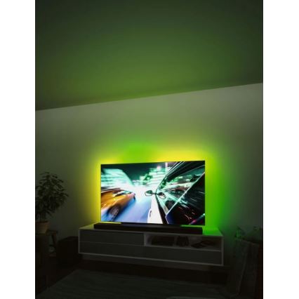 Paulmann 78880 - LED/3,5W RGB Stmievateľný pásik pre TV 2m ZOLL 5V + diaľkové ovládanie