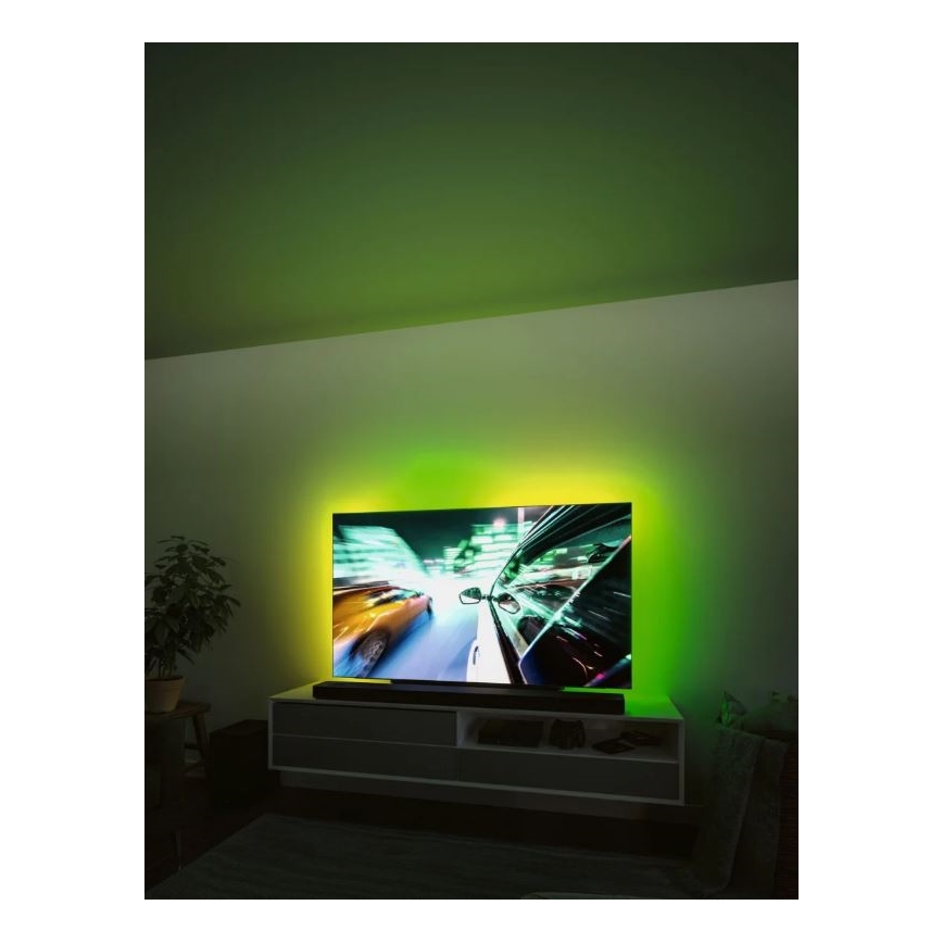 Paulmann 78880 - LED/3,5W RGB Stmievateľný pásik pre TV 2m ZOLL 5V + diaľkové ovládanie
