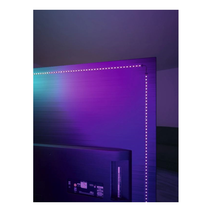 Paulmann 78880 - LED/3,5W RGB Stmievateľný pásik pre TV 2m ZOLL 5V + diaľkové ovládanie