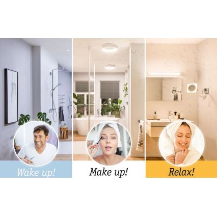 Paulmann 78923 - LED/13W IP44 Stmievateľné kúpeľňové stropné svietidlo AVIAR 230V