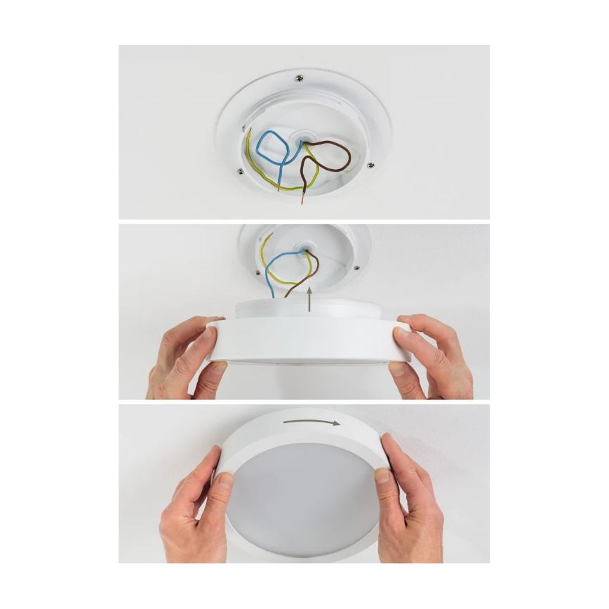 Paulmann 78923 - LED/13W IP44 Stmievateľné kúpeľňové stropné svietidlo AVIAR 230V