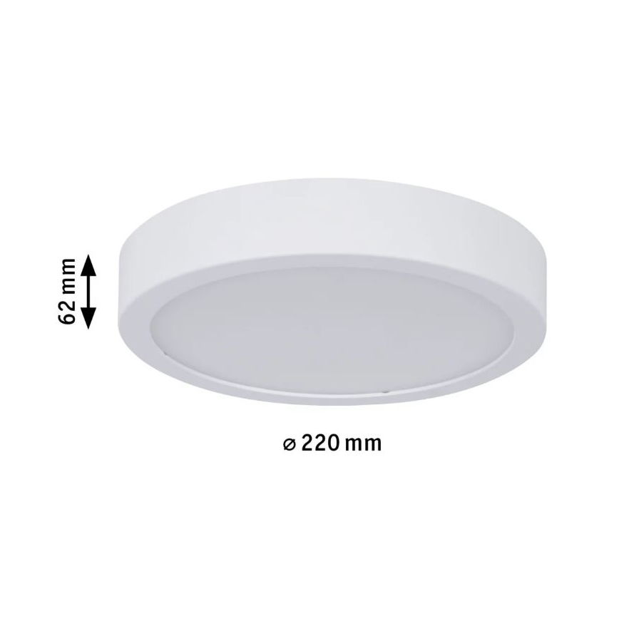 Paulmann 78923 - LED/13W IP44 Stmievateľné kúpeľňové stropné svietidlo AVIAR 230V