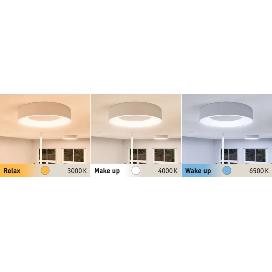 Paulmann 78947 - LED/23W IP44 Kúpeľňové stropné svietidlo CASCA 230V