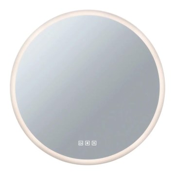 Paulmann 78952- LED/21W IP44 Stmievateľné kúpeľňové vyhrievané podsvietené zrkadlo MIRA 230V