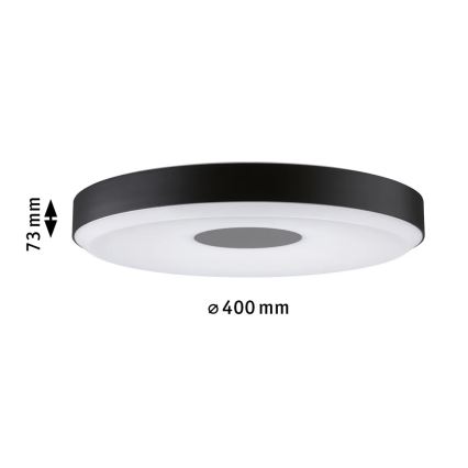 Paulmann 79518 - LED/23W Stmievateľné stropné svietidlo PURIC PANE 230V