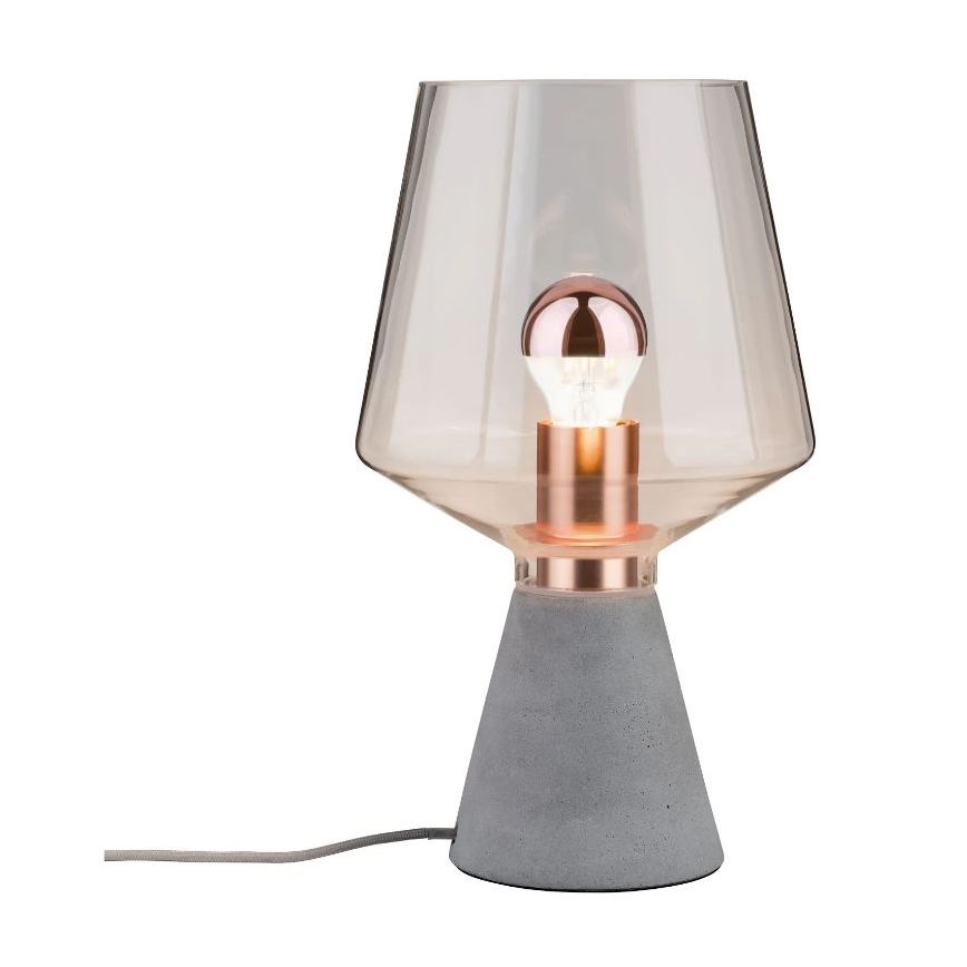 Paulmann 79665 - 1xE27/20W Stolná lampa NEORDIC YORIK 230V