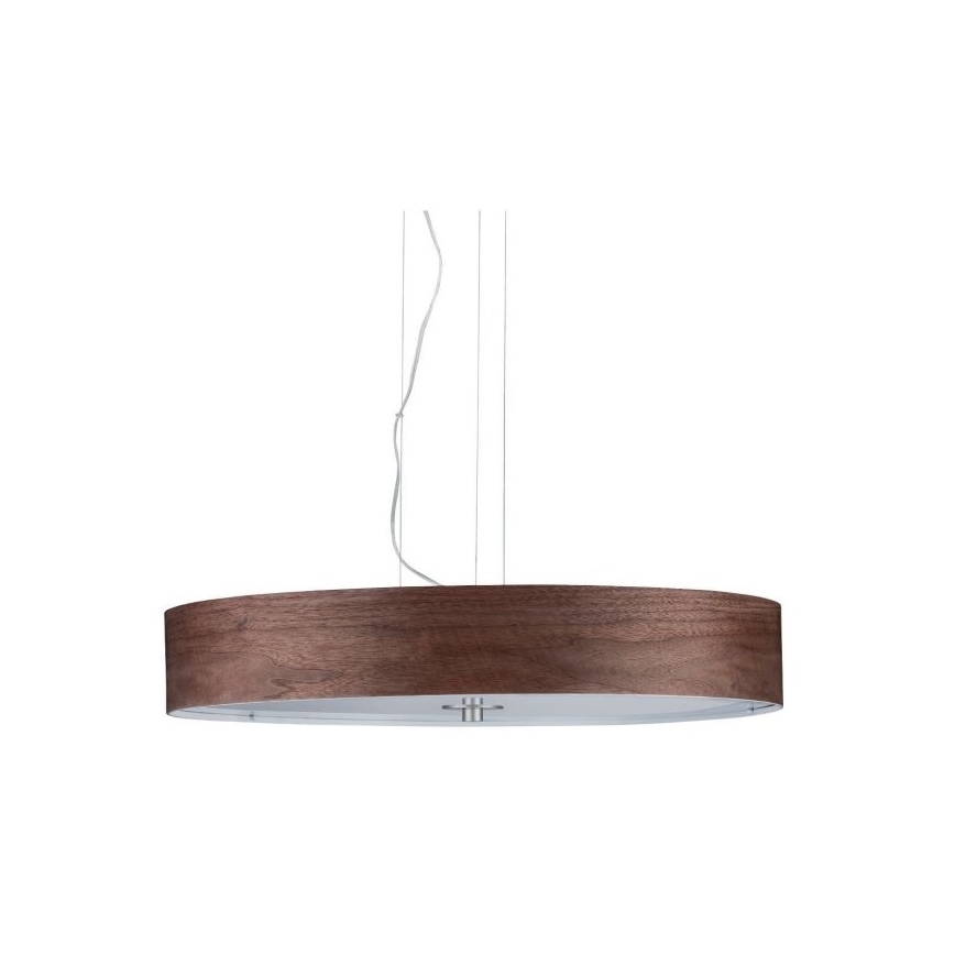 Paulmann 79686 - 3xE27/20W Luster na lanku NEORDIC LISKA 230V vlašský orech