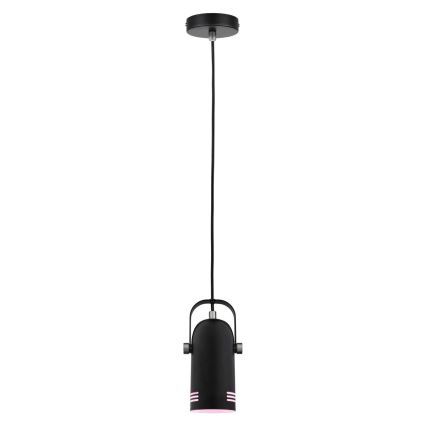 Paulmann 79766 - LED RGBW 1xE27/9W Luster na lankách LAVEA 230V čierny