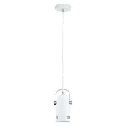 Paulmann 79767 - LED 1xE27/8W Luster na lankách LAVEA 230V biela