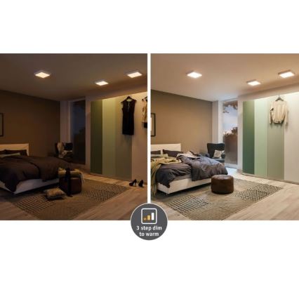 Paulmann 79794 - LED/13W Stropné svietidlo CARPO 230V 2300/2500/3000K