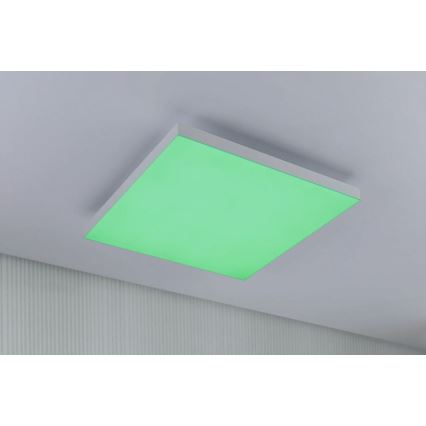 Paulmann 79905 - LED/19W RGBW Stmievateľné stropné svietidlo VELORA 230V 3000-6500K + diaľkové ovládanie