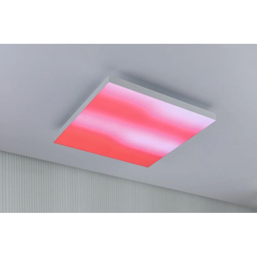 Paulmann 79905 - LED/19W RGBW Stmievateľné stropné svietidlo VELORA 230V 3000-6500K + diaľkové ovládanie