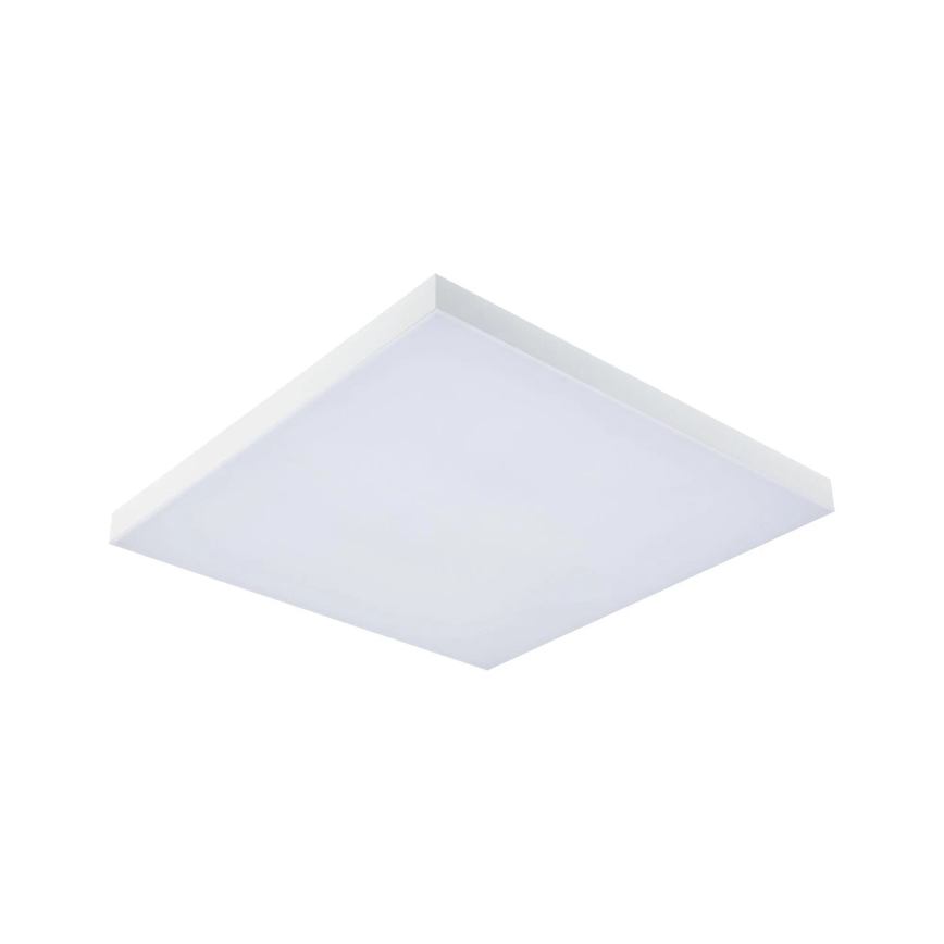 Paulmann 79910 - LED/31W RGBW Stmievateľné stropné svietidlo LORIA 230V 3000-6500K 59,5x59,5 cm biela + diaľkové ovládanie