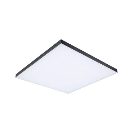 Paulmann 79913 - LED/31W RGBW Stmievateľné stropné svietidlo LORIA 230V 3000-6500K 59,5x59,5 cm čierna + diaľkové ovládanie