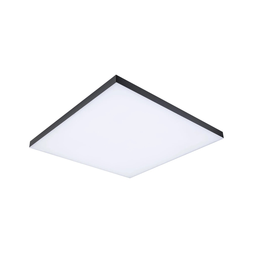 Paulmann 79913 - LED/31W RGBW Stmievateľné stropné svietidlo LORIA 230V 3000-6500K 59,5x59,5 cm čierna + diaľkové ovládanie