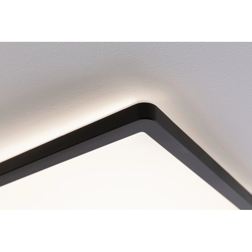 Paulmann 79920 - LED/11,2W stmievateľný panel ATRIA 230V 3000K 19x19 cm čierny