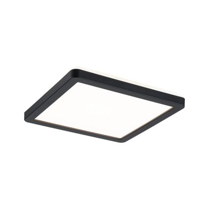 Paulmann 79920 - LED/11,2W stmievateľný panel ATRIA 230V 3000K 19x19 cm čierny