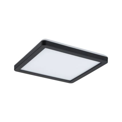 Paulmann 79920 - LED/11,2W stmievateľný panel ATRIA 230V 3000K 19x19 cm čierny