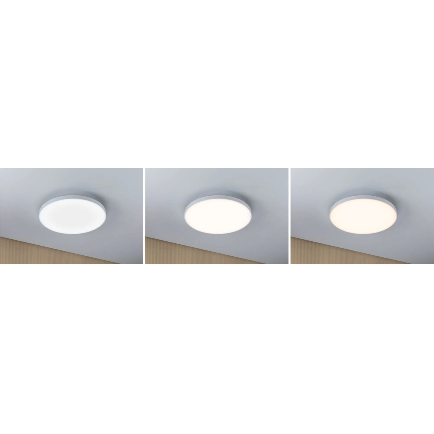 Paulmann 79928 - LED 22 W stmievateľné stropné svietidlo LORIA 230 V 2700–6500 K priemer 40 cm biela
