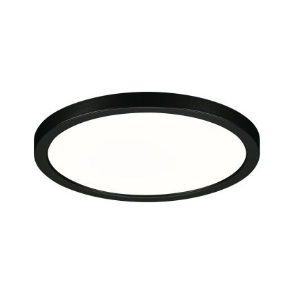Paulmann 79965 - LED/13W IP44 Stmievateľné kúpeľňové zapustené svietidlo AREO 230V pr. 17,5 cm čierna