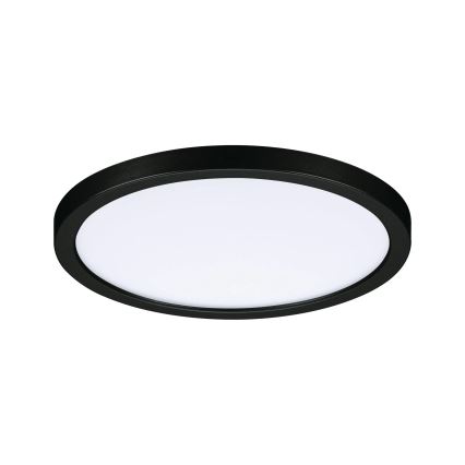 Paulmann 79965 - LED/13W IP44 Stmievateľné kúpeľňové zapustené svietidlo AREO 230V pr. 17,5 cm čierna