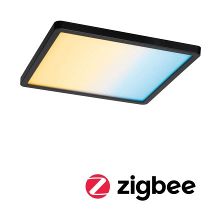 Paulmann 79967 - LED/16W IP44 Stmievateľné podhľadové kúpeľňové svietidlo AREO 230V 23x23 cm čierne