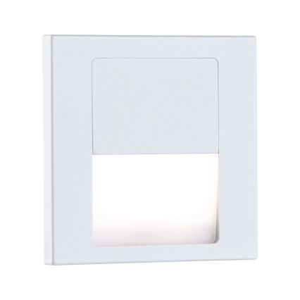 Paulmann 79999 - LED/1W Schodiskové svietidlo TSARO 230V Follow/biela