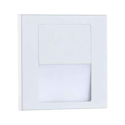 Paulmann 79999 - LED/1W Schodiskové svietidlo TSARO 230V Follow/biela