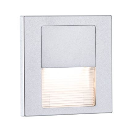 Paulmann 80000 - LED/1W Schodiskové svietidlo TSARO 230V Follow/matný chróm