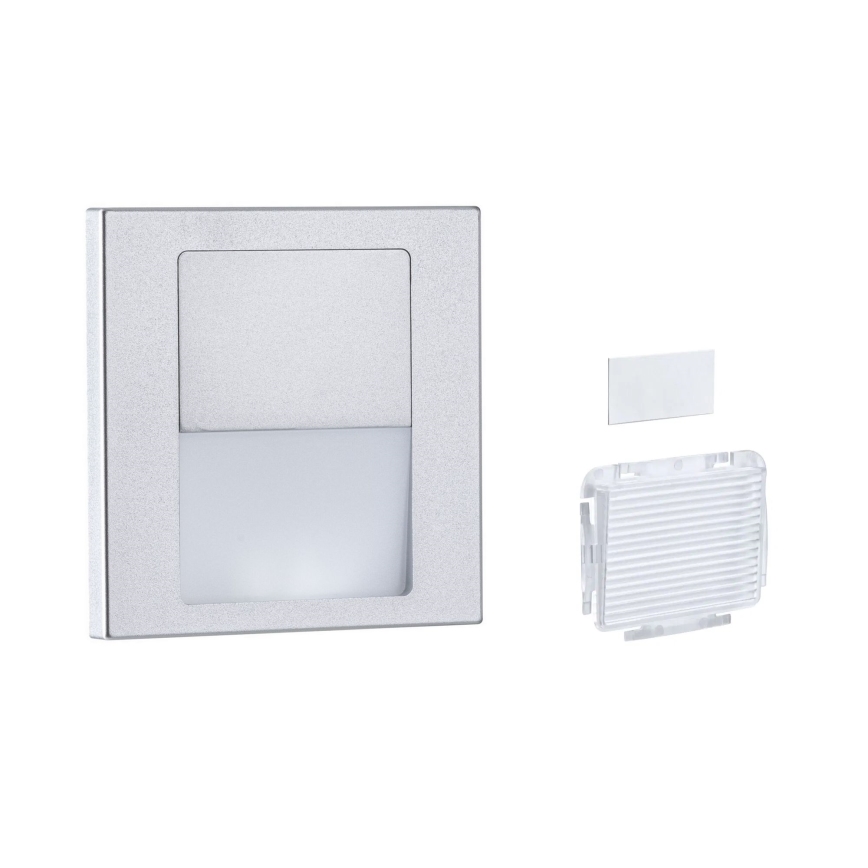 Paulmann 80000 - LED/1W Schodiskové svietidlo TSARO 230V Follow/matný chróm