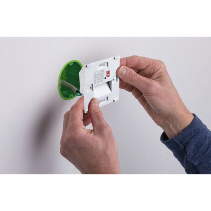 Paulmann 80002 - LED/1W Schodiskové svietidlo so senzorom TSARO 230V Lead/biela