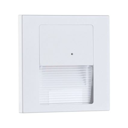 Paulmann 80002 - LED/1W Schodiskové svietidlo so senzorom TSARO 230V Lead/biela
