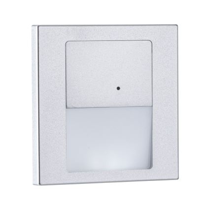 Paulmann 80003 - LED/1W Schodiskové svietidlo so senzorom TSARO 230V Lead/matný chróm