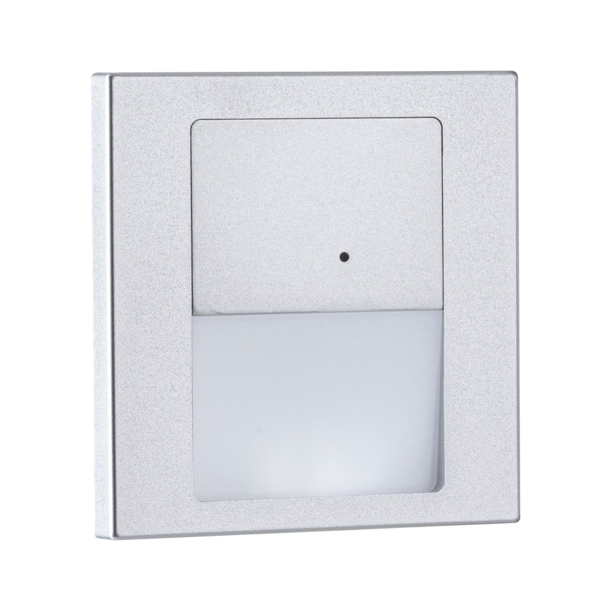 Paulmann 80003 - LED/1W Schodiskové svietidlo so senzorom TSARO 230V Lead/matný chróm