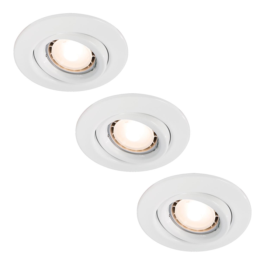 Paulmann 92024 - SADA 3xLED-GU10/3,5W Podhľadové svietidlo PREMIUM 230V
