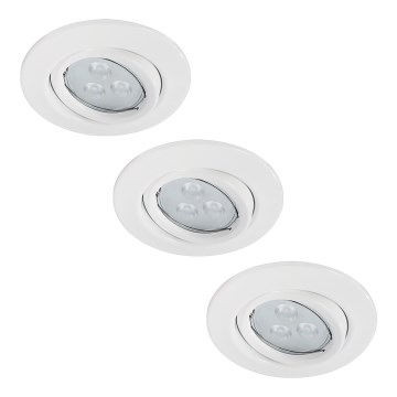 Paulmann 92027 - SET 3x LED Podhľadové svietidlo QUALITY LINE 3xGU10-LED/3,5W Paulmann 92027 - SET 3x LED Podhľadové svietidlo QUALITY LINE 3xGU10-LED/3,5W