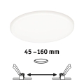 Paulmann 92392 - LED/17,5W IP44 Kúpeľňové podhľadové svietidlo VARIFIT 230V