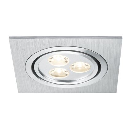 Paulmann 92532 - SET 3x LED Podhľadové svietidlo PREMIUM LINE 3xLED/3W/230V