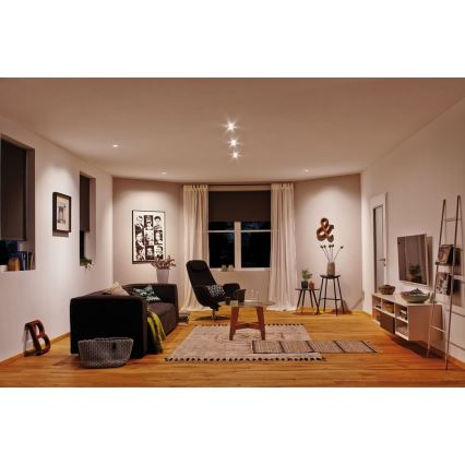 Paulmann 92532 - SET 3x LED Podhľadové svietidlo PREMIUM LINE 3xLED/3W/230V