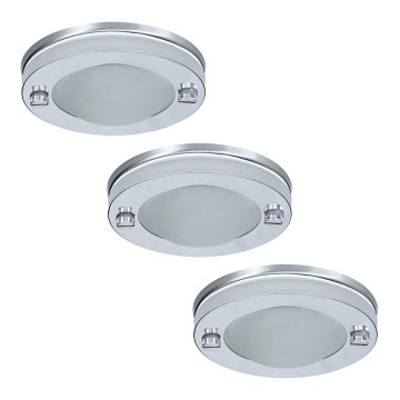 Paulmann 92536 - SADA 3xGU5,3/35W IP65 Stmievateľné vonkajšie svietidlo DECO 3xGU5,3/35W/230V/12V