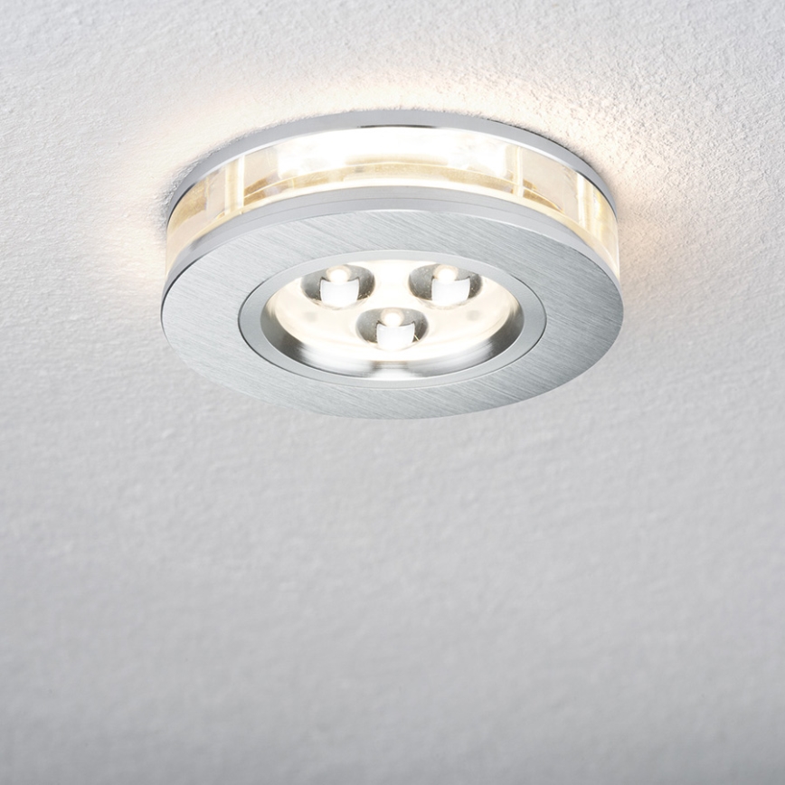 Paulmann 92541 - SET 3x LED Podhľadové svietidlo PREMIUM LINE 3xLED/3W/230V