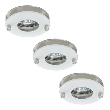 Paulmann 92549 - SADA 3xGU5,3/35W Kúpeľňové podhľadové svietidlo PREMIUM 230V/12V