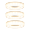 Paulmann 92704 - SADA 3xLED/5,5W Podhľadové svietidlo BAGEL 230V