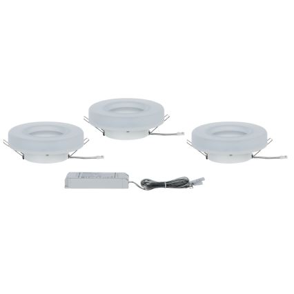 Paulmann 92704 - SADA 3xLED/5,5W Podhľadové svietidlo BAGEL 230V