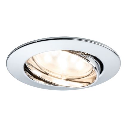 Paulmann 92770 - SADA 3x LED Kúpeľňové podhľadové svietidlo COIN 3xLED/6,8W/230V