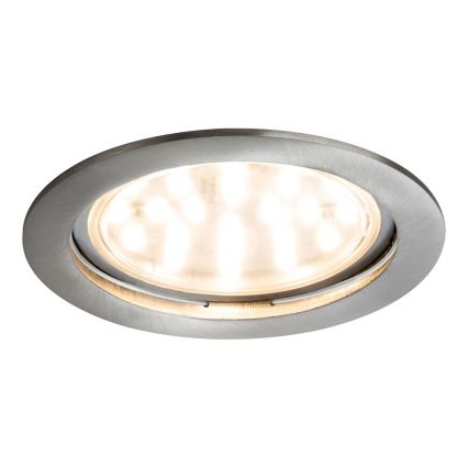 Paulmann 92782 - LED/14W IP44 Kúpeľňové stmievateľné podhľadové svietidlo COIN 230V