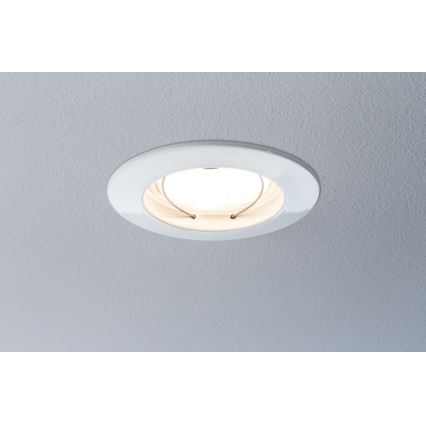 Paulmann 92804 - LED/6,8W IP44 Kúpeľňové podhľadové svietidlo COIN 230V