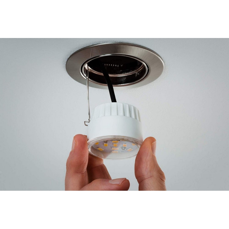 Paulmann 92819 - SADA 3xLED/7W Stmievateľné kúpeľňové podhľadové svietidlo COIN 230V
