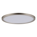 Paulmann 92935 - LED/12W IP44 Stmievateľné kúpeľňové podhľadové svietidlo AREO 230V priemer 18 cm matný chróm