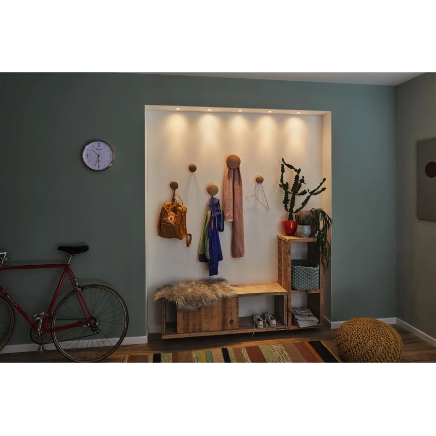 Paulmann 92970 - LED/4,2W IP23 Stmievateľné kúpeľňové podhľadové svietidlo COIN 230V